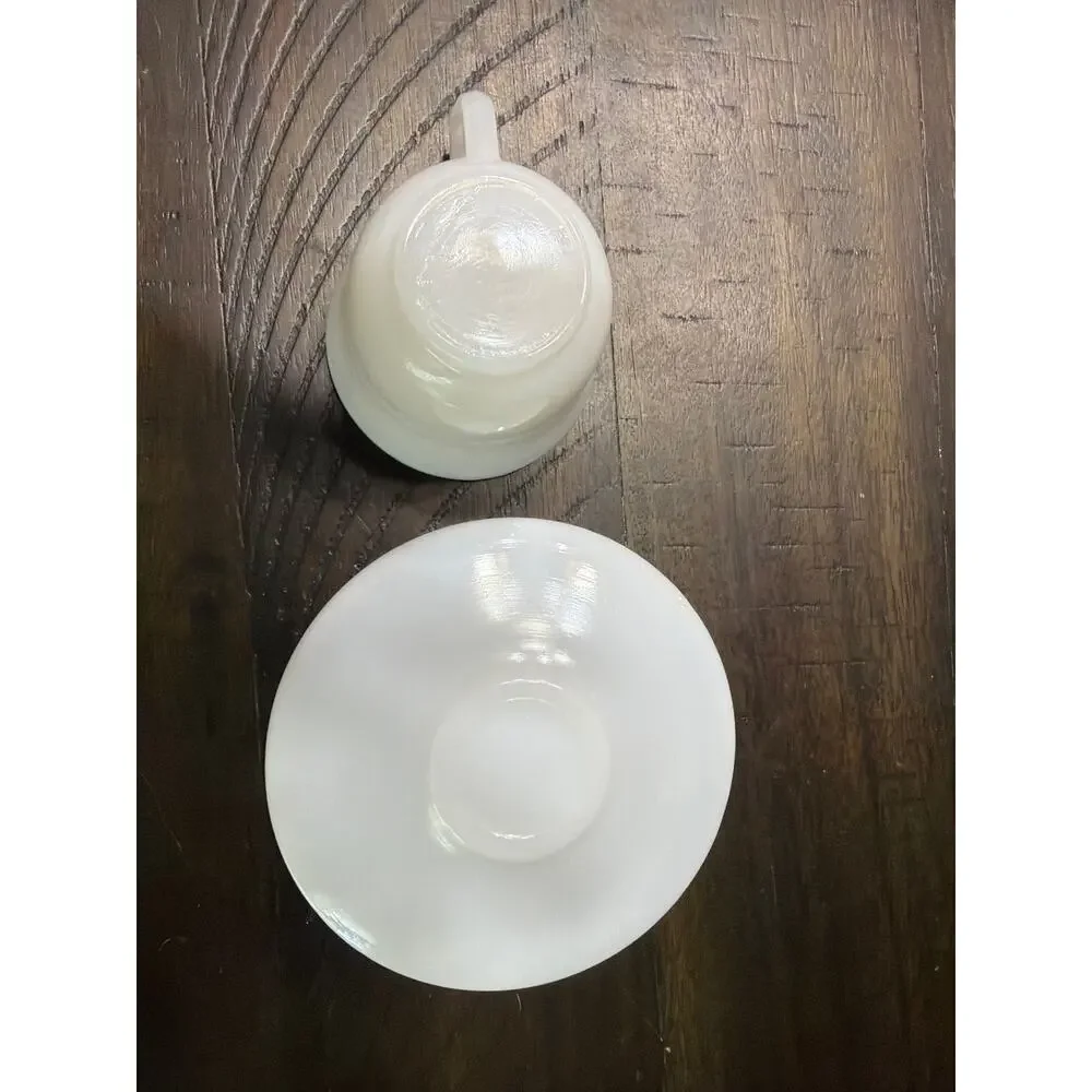 Fire King vintage white